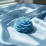 Peony Flower Scented Candle – Medium Size by Sarang