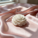 Peony Flower Scented Candle – Medium Size by Sarang