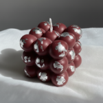 Silver Flakes Bubble Scented Candle by Sarang