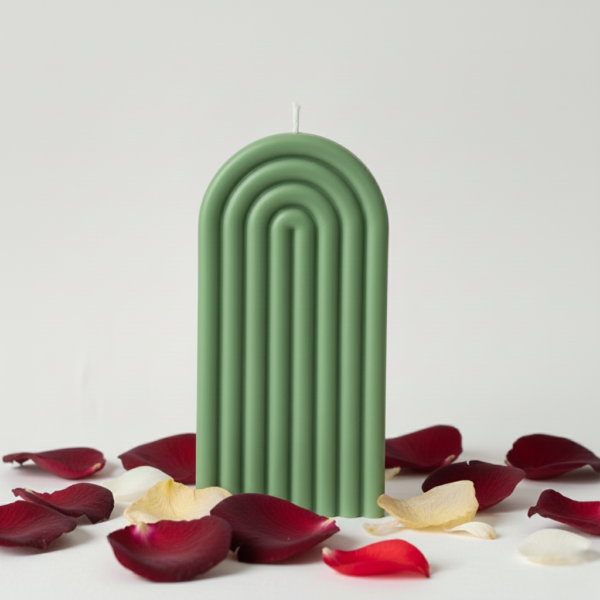 Luxury Arch Pillar Scented Candle – By Sarang