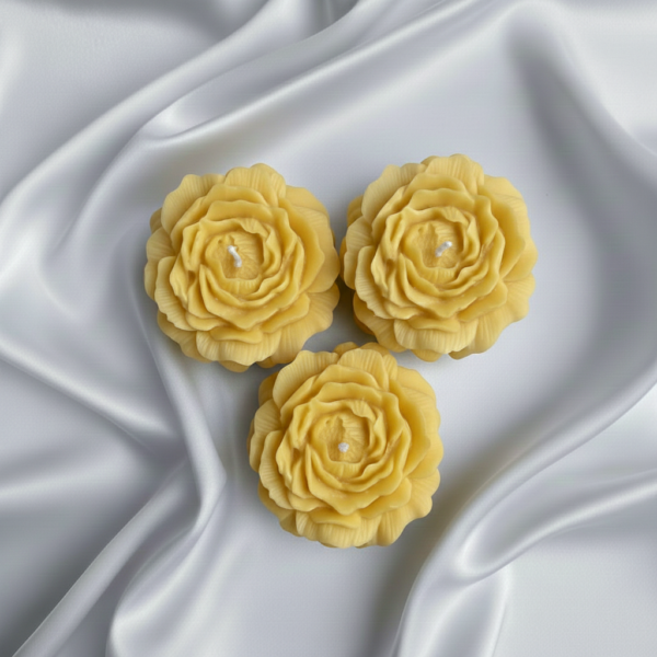 Mini Peony Scented Candle – Sarang